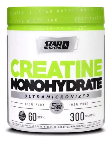 Suplemento En Polvo Star Nutrition Creatine Monohydrate Ultramicronized