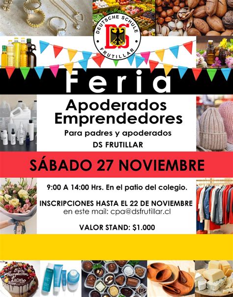 Feria Apoderados Emprendedores Deutsche Schule Frutillar