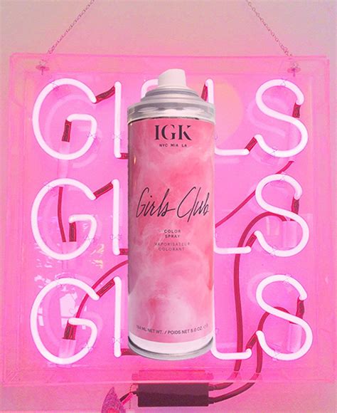 Girls Club – IGK Hair | Color spray, Temporary pink hair dye, Temporary ...