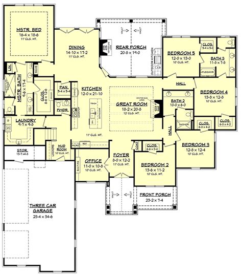 3 Car Garage House Plans / 3 Car Garage Plans Modern Three Car Garage ...