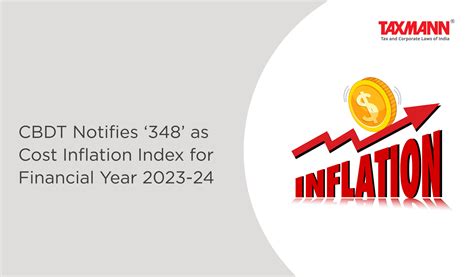 CBDT Notifies 348 As Cost Inflation Index For Financial Year 2023 24