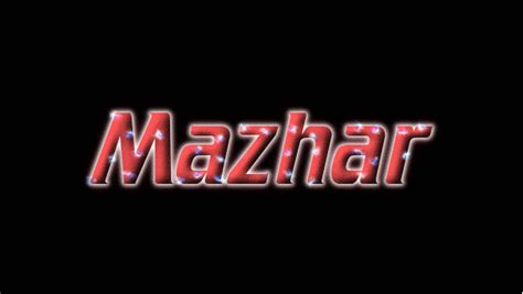 mazhar logo   design tool  flaming text