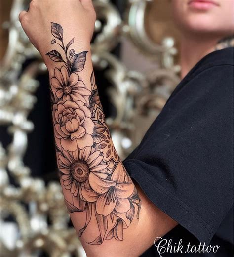 The Best Sunflower Tattoo Ideas And Meaning Forearm Tattoo Women