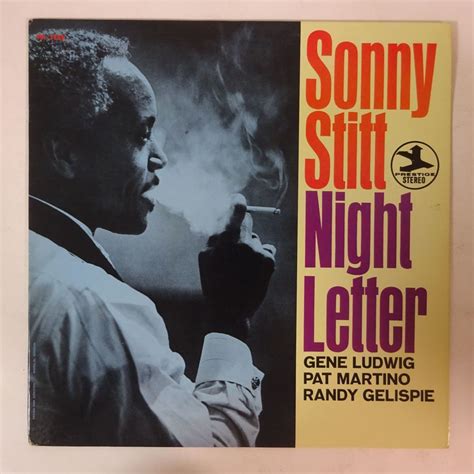 【やや傷や汚れあり】14006021【us盤prestige紺ラベルvan Gelder刻印】sonny Stitt Night