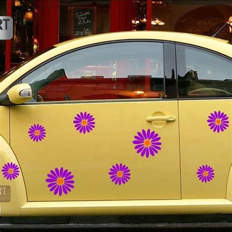 Big Car Decals Flowers Etsy