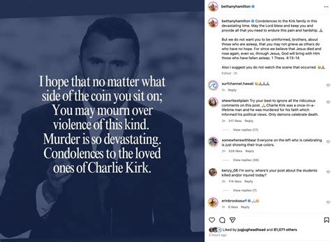 "Goodbye legend" Tulsi Gabbard leads surfer reactions to assassination