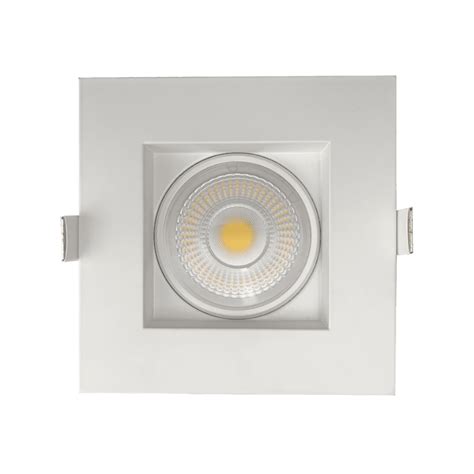 Perlglow Inch Gimbal Square White Downlight Luminaire High Output