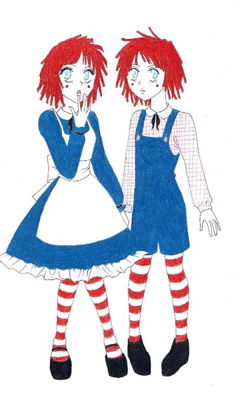 Raggedy Ann And Raggedy Andy By Ichigo Pocky Aki On Deviantart