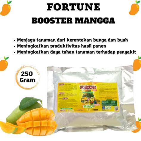 Jual Pupuk Perangsang Pembungaan Pupuk Pelebat Buah Mangga Shopee