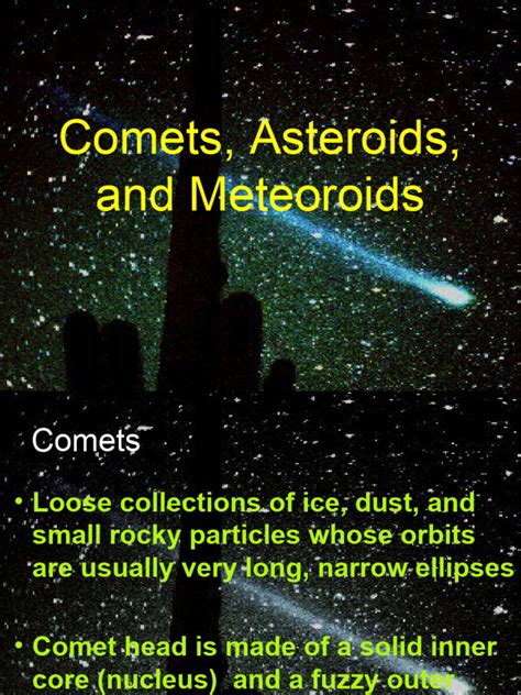 Comets Asteroids | PDF