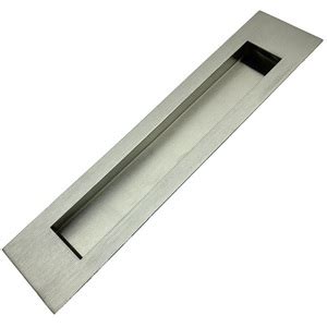 Puxador Concha Para Porta De Correr Inox Escovado 60 Cm Leroy Merlin