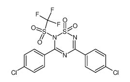 3 5 Bis 4 Cloro Fenil 2 Trifluorometanosulfonil 2H 1 2 4 6