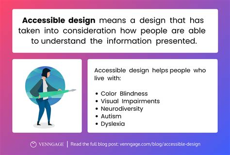 How To Create Accessible Designs Tips Examples Venngage