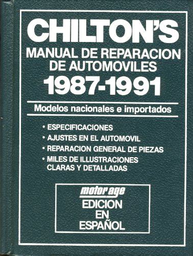 Chilton S Manual De Reparacion De Automoviles Modelos