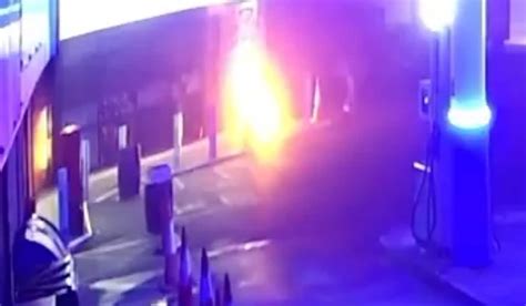 Shocking Footage Shows Moment Gang Tried To Blow Up Atm Outside Spar