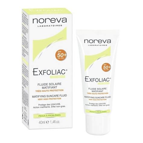 Noreva Exfoliac Fluido Solar SPF 50 40 ML Comprar Noreva Exfol