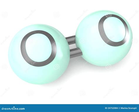 Oxygen Molecule 3d Model Stock Photography | CartoonDealer.com #24752084