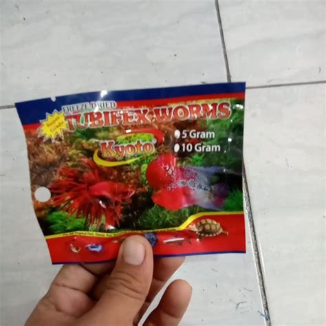 Jual Cacing Kering Tubifex Worms Gr Shopee Indonesia