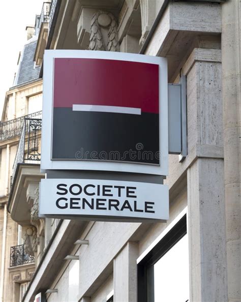 Societe Generale Bank Logo Editorial Photography Image Of Brand