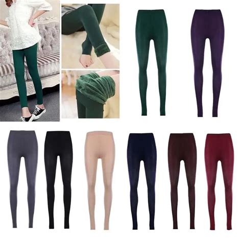 Winter Thicken Warm Women Leggings Elastic High Waist Slim Winter Warm