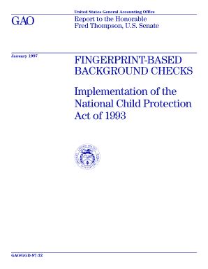 Fillable Online Gao Ggd Fingerprint Based Background Checks