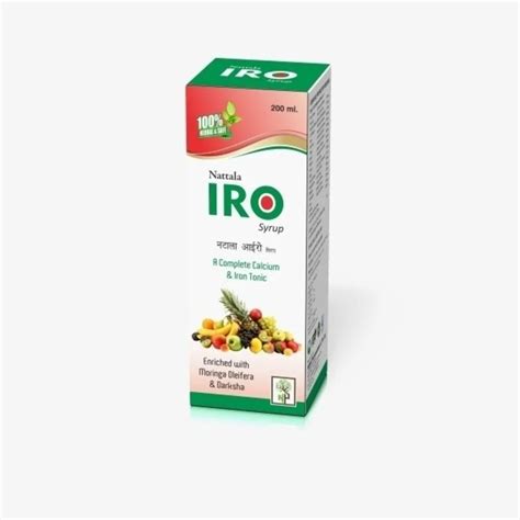 Herbal Iron Syrup As Prescribed By Physician Packaging Size 200ml At