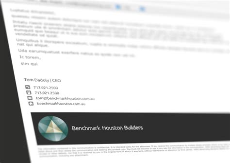 Benchmark Houston Builders | Custom Logo Design & Brand Identity Project