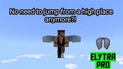 Elytra Pro V Infinite Flight New Models Minecraft Pe Mods Addons