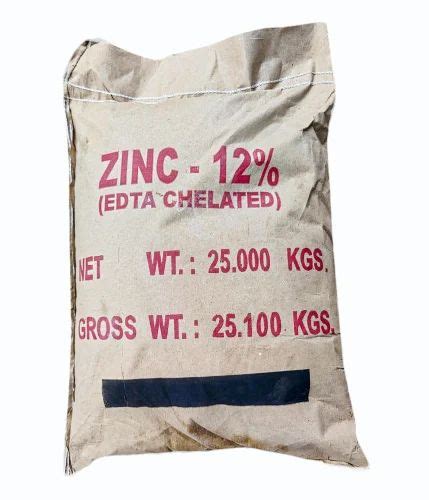 White Chelated Zinc Edta Powder At Rs Kg In Vijayapura Id