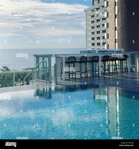 Rooftop pool, AC Miami Beach Hotel, Miami Beach, Florida, United States Stock Photo - Alamy