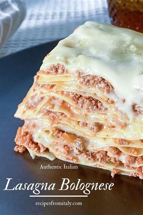 Authentic Italian Lasagna Bolognese Recipe Lasagne Alla Bolognese Artofit