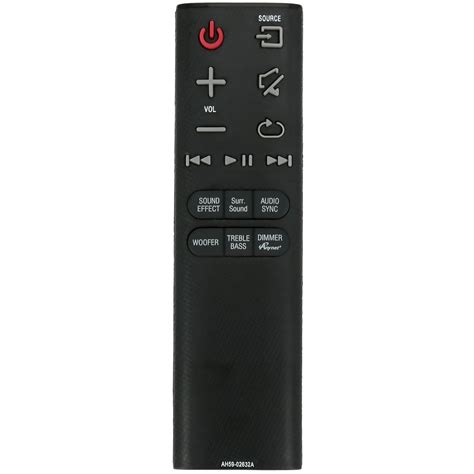 New AH59 02632A Replaced Remote Control Fit For Samsung Sound Bar HW