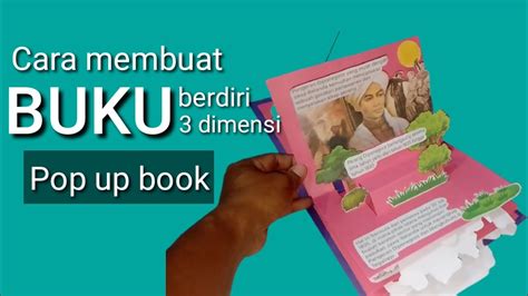 Tutorial Membuat Buku Berdiri 3 Dimensi Pop Up Book YouTube