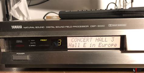 Yamaha Natural Sound Field Processor Dsp 3000 Photo 4857283 Us Audio