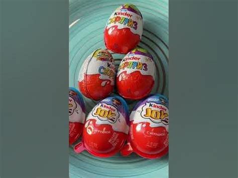 Распаковка kinder яйца, #рекомендации - YouTube
