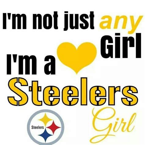 Pittsburgh Steelers Girl ♡♡ Here We Go Steelers Steelers Girl