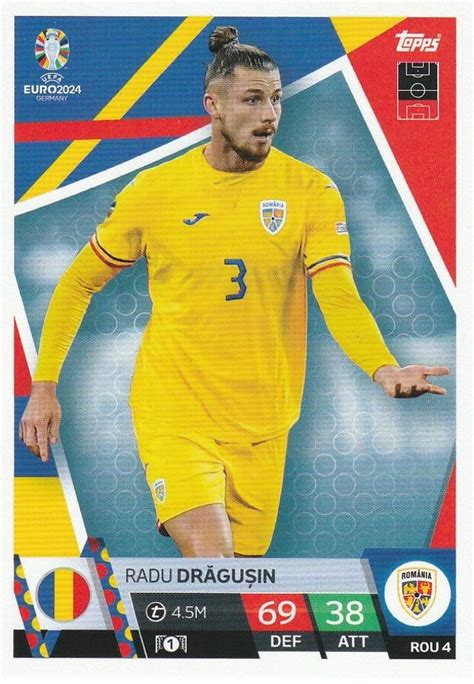 Radu Dragusin Match Attax Euro 2024 Aukro