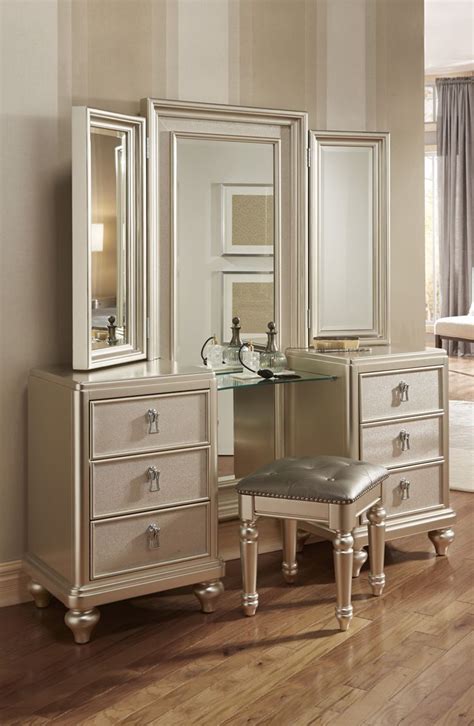 Bedroom Mirror Dresser Set - Lifestyle Glitzy 7 Drawer Dresser and Mirror Set | Royal ... : You ...