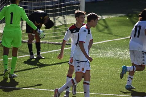 Settore Giovanile Genoa Under Vince Contro Il Sassuolo In Rimonta