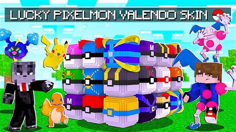 MINECRAFT PIXELMON MAS QUEM PERDER NO CUBO DE LUCKY PIXELMON USA UMA