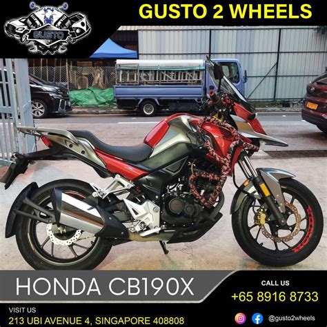 Honda Cb 190x Motorcycles Motorcycles For Sale Class 2b On Carousell