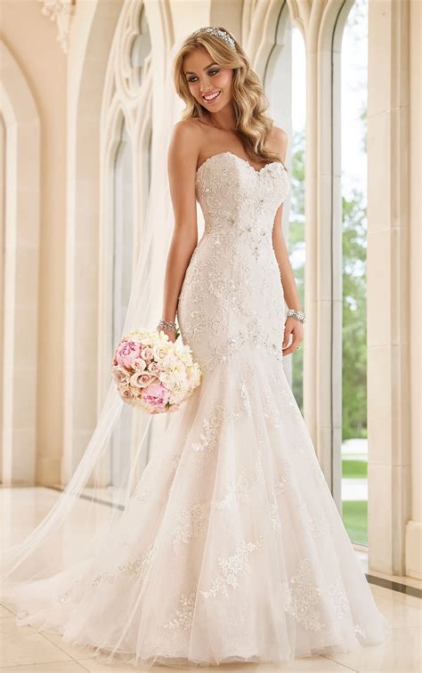 Sexy Fit And Flare Wedding Dress Stella York Wedding Dresses