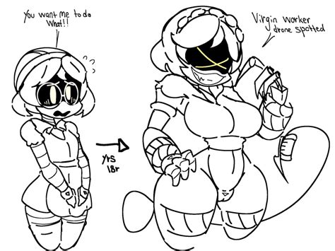 Huge Breast Sexy V Murder Drones By Pipefort223 On Deviantart