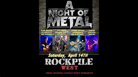 Of A Night Of Metal Walk And Neon Knights The Rockpile