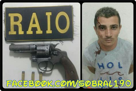 Policiais Do Raio Tiram Mais Uma Arma De Fogo De Circula O Sobral