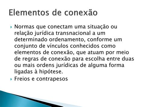 PPT Principios Do Direito Internacional Privado PowerPoint