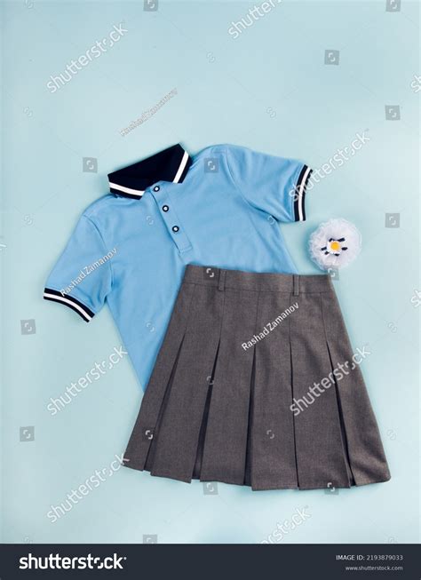 School Uniform On Color Backgroundschool Uniforms Stock Photo ...