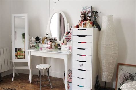 Room Tour Ma Coiffeuse Mon Coin Make Up Et Coiffure Coiffeuse