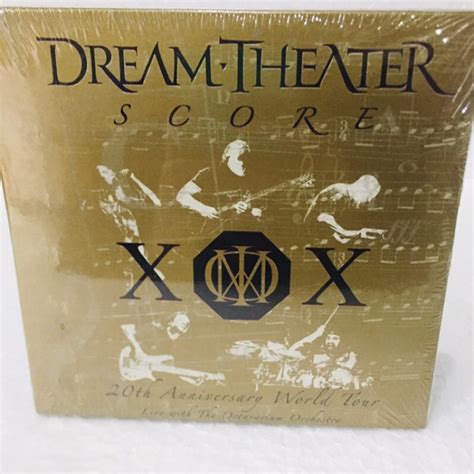 CD Triplo Dream Theater Score 20th Anniversary World Tour Lacrado