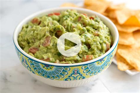 Easy Homemade Guacamole Our Favorite